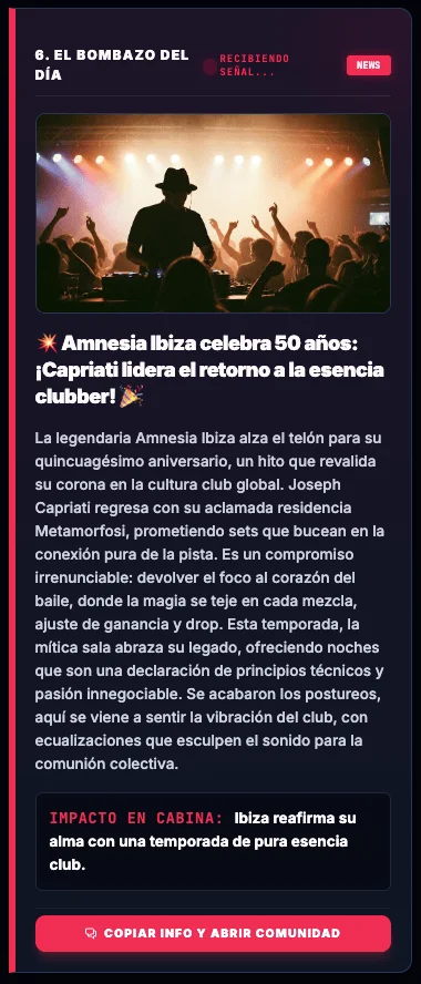Noticia del Día Bombazo
